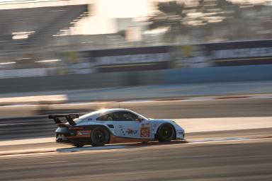 CAR #86 / GULF RACING / GBR / Porsche 911 RSR / Michael Wainwright (GBR) / Adam Carroll (GBR) / Benjamin Barker (GBR) - WEC 6 Hours of Bahrain - Bahrain International Circuit - Sakhir - Bahrain 