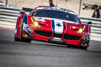 CAR #83 / AF CORSE / ITA / Ferrari F458 Italia - WEC 6 Hours of Bahrain - Bahrain International Circuit - Sakhir - Bahrain 