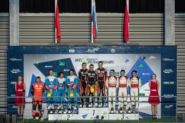 LMP2 Podium at the WEC 6 Hours of Spa - Circuit de Spa-Francorchamps - Spa - Belgium