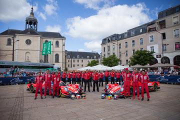 #24 CEFC MANOR TRS RACING / CHN / Oreca 07 - Gibson / Tor Graves (GBR) / Jonathan Hirschi (CHE) / Jean-Eric Vergne (FRA) -#25 CEFC MANOR TRS RACING / CHN / Oreca 07 - Gibson / Roberto Gonzalez (MEX) / Simon Trummer (CHE) / Vitaly Petrov (RUS) - Le Mans 24