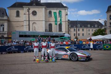 #54 SPIRIT OF RACE / CHE / Ferrari 488 GTE / Thomas Flohr (CHE) / Francesco Castellacci (ITA) / Oliver Beretta (MCO) - Le Mans 24 Hour - Place de la R