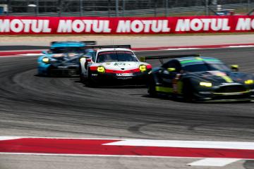 #98 ASTON MARTIN RACING / GBR / Aston Martin V8 Vantage -#91 PORSCHE GT TEAM / DEU / Porsche 911 RSR - #77 DEMPSEY-PROTON RACING / DEU / Porsche 911 RSR (991) - WEC 6 Hours of Circuit of the Americas - Circuit of the Americas - Austin - United States of A