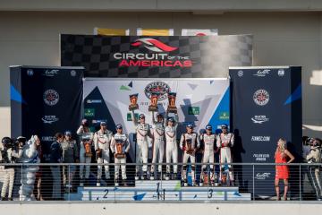 Overall Podium at the WEC 6 Hours of Circuit of the Americas - Circuit of the Americas - Austin - United States of America