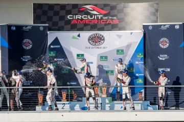 Overall Podium at the WEC 6 Hours of Circuit of the Americas - Circuit of the Americas - Austin - United States of America