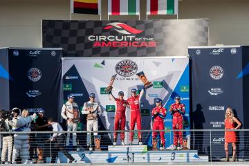 LM-GTE PRO Podium at the WEC 6 Hours of Circuit of the Americas - Circuit of the Americas - Austin - United States of America