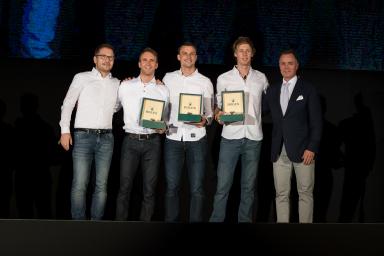 The WEC Awards Ceremony - LMP1 Champions -#2 PORSCHE TEAM / DEU / Timo Bernhard (DEU) / Earl Bamber (NZL) / Brendon Hartley (NZL) - Joel Aeschlimann - WEC Awards Ceremony - Sofitel - Sakhir - Bahrain