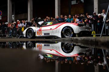 #70 MR Racing / Ferrari 488 GTE - Scrutineering - 24 hours of Le Mans  - Circuit de la Sarthe - Le Mans - France - 