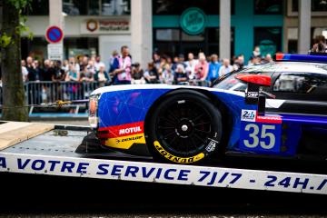 #35 SMP Racing / Dallara P217 / GIBSON - Scrutineering - 24 hours of Le Mans  - Circuit de la Sarthe - Le Mans - France - 