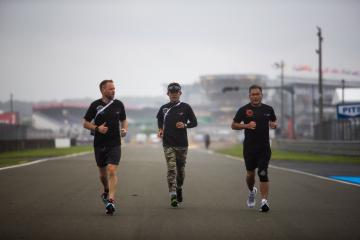 #61 CLEARWATER RACING / SGP  / Weng Sun Mok (MYS) / Keita Sawa (JPN) / Matthew Griffin (IRL) - Drivers Track Walk - 24 hours of Le Mans  - Circuit de la Sarthe - Le Mans - France