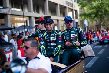 Drivers parade - #97 ASTON MARTIN RACING / GBR / Jonathan Adam (GBR) / Alex Lynn (GBR) / Maxime Martin (BEL) - 24 hours of Le Mans  - Circuit de la Sarthe - Le Mans - France -