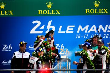 #8 TOYOTA GAZOO RACING / JPN / Toyota TS050 - Hybrid - Hybrid / Sebastien Buemi (CHE) / Fernando Alonso (ESP) / Kazuki Nakajima (JPN) - 24 hours of Le Mans  - Circuit de la Sarthe - Le Mans - France -