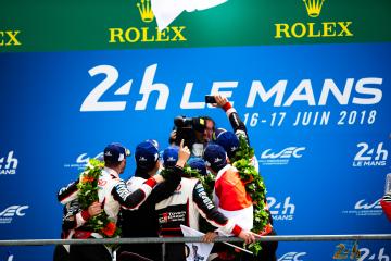 #8 TOYOTA GAZOO RACING / JPN / Toyota TS050 - Hybrid - Hybrid / Sebastien Buemi (CHE) / Fernando Alonso (ESP) / Kazuki Nakajima (JPN) - 24 hours of Le Mans  - Circuit de la Sarthe - Le Mans - France -
