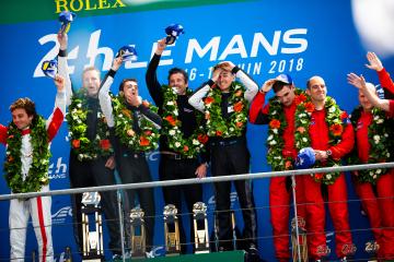 #77 DEMPSEY-PROTON RACING / DEU / Porsche 911 RSR / Christian Ried (DEU) / Matt Campbell (AUS) / Julien Andlauer (FRA) - 24 hours of Le Mans  - Circuit de la Sarthe - Le Mans - France -