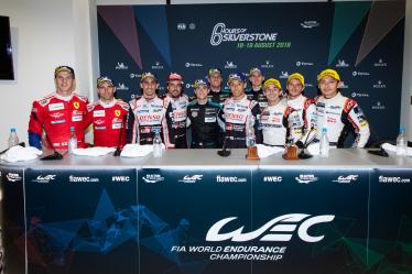 Press Conference - 6 hours of Silverstone - Silverstone - Towcester - Great Britain -6 hours of Silverstone - Silverstone - Towcester - Great Britain -