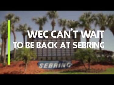 WEC can't wait to be back at Sebring in 2019!