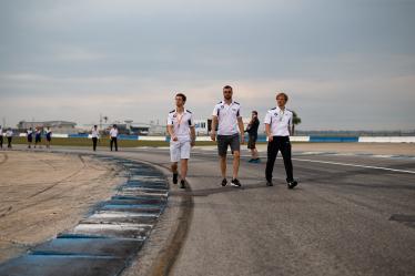 Drivers Track Walk - #81 BMW TEAM MTEK / DEU / BMW M8 GTE / Martin Tomczyk (DEU) / Alexander Sims (GRB) -1000 Miles of Sebring - Sebring international Raceway - Sebring - Florida - United States of America -