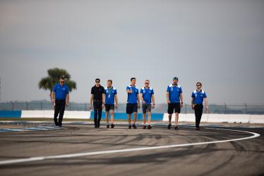 Drivers Track Walk - FORD CHIP GANASSI TEAM UK / USA - 1000 Miles of Sebring - Sebring international Raceway - Sebring - Florida - United States of America -