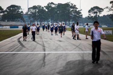 Drivers Track Walk - 1000 Miles of Sebring - Sebring international Raceway - Sebring - Florida - United States of America -