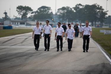 Drivers Track Walk - #7 TOYOTA GAZOO RACING / JPN / Mike Conway (GBR) / Kamui Kobayashi (JPN) / Jose Maria Lopez (ARG) - 1000 Miles of Sebring - Sebring international Raceway - Sebring - Florida - United States of America -