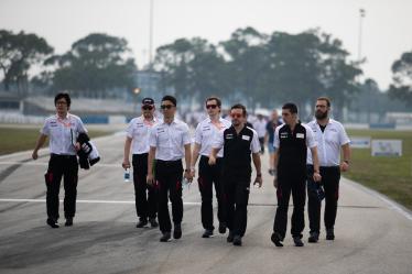 Drivers Track Walk - #8 TOYOTA GAZOO RACING / JPN // Sebastien Buemi (CHE) / Fernando Alonso (ESP) / Kazuki Nakajima (JPN) - 1000 Miles of Sebring - Sebring international Raceway - Sebring - Florida - United States of America -