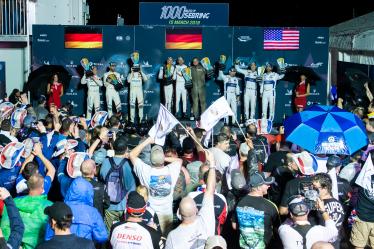 LM GTE PRO Podium -1000 Miles of Sebring - Sebring international Raceway - Sebring - Florida - United States of America -
