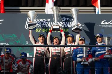 #8 TOYOTA GAZOO RACING / JPN / Toyota TS050 - Hybrid - Hybrid / Sebastien Buemi (CHE) / Fernando Alonso (ESP) / Kazuki Nakajima (JPN) - Total 6h of Spa Francorchamps - Circuit Spa Francorchamps - Stavelot - Belgium -