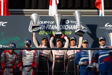 #8 TOYOTA GAZOO RACING / JPN / Toyota TS050 - Hybrid - Hybrid / Sebastien Buemi (CHE) / Fernando Alonso (ESP) / Kazuki Nakajima (JPN) - Total 6h of Spa Francorchamps - Circuit Spa Francorchamps - Stavelot - Belgium -