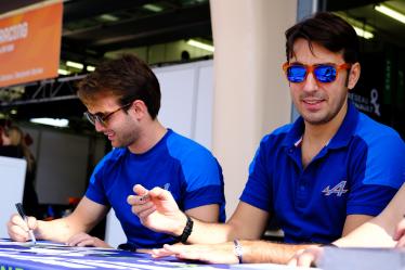 Pit Walk #36 SIGNATECH ALPINE MATMUT / FRA / Alpine A470 - Gibson / Pierre Ragues (FRA) / Andre Negrao (BRA) -- Bapco 8 hours of Bahrain - Bahrain International Circuit - Sakhir - Bahrain