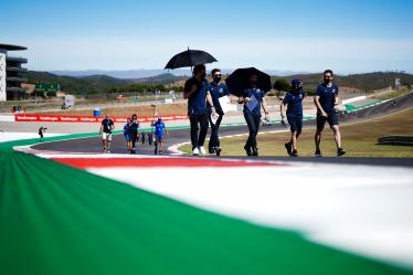 #36 ALPINE ELF MATMUT / FRA / Alpine A480 - Gibson / Andre Negrao (BRA) / Nicolas Lapierre (FRA) / Matthieu Vaxiviere (FRA) -Drivers Track Walk -= 8 hours of Portimao - Autodromo Internacional do Algarve - Portimao - Portugal - 