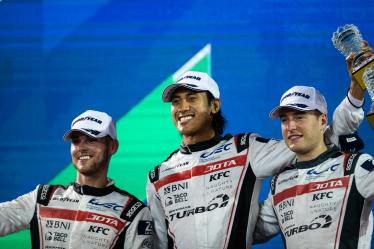 Podium - #28 JOTA / GBR / Oreca 07 - Gibson - Bapco 6 hours of Bahrain - Bahrain International Circuit - Manama - Bahrain -