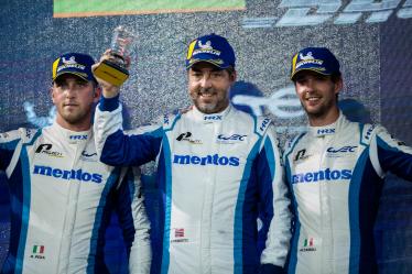 Podium - #56 TEAM PROJECT 1 / DEU / Porsche 911 RSR - Bapco 6 hours of Bahrain - Bahrain International Circuit - Manama - Bahrain -