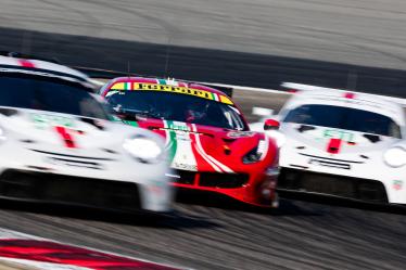 #51 AF CORSE / ITA / Ferrari 488 GTE EVO -#92 PORSCHE GT TEAM / DEU / Porsche 911 RSR - #91 PORSCHE GT TEAM / DEU / Porsche 911 RSR -  Bapco 8 hours of Bahrain - Bahrain International Circuit - Manama - Bahrain -