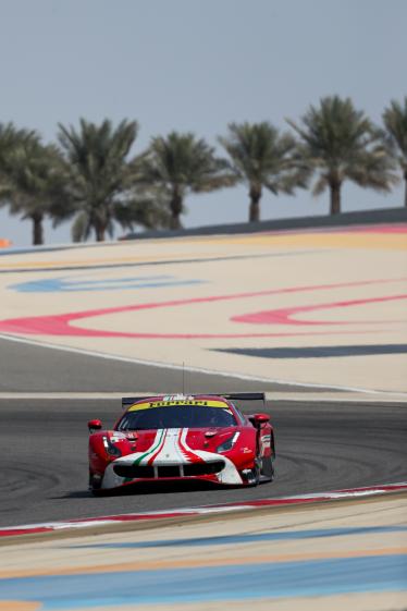 #21 AF CORSE / Ferrari 488 GTE EVO -FIA WEC Rookie Test - Bahrain International Circuit - Manama - Bahrain -  