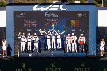 PODIUM FIA WEC 6 hours of Portimao - Autodromo Internacional do Algarve - Portimao - Portugal -