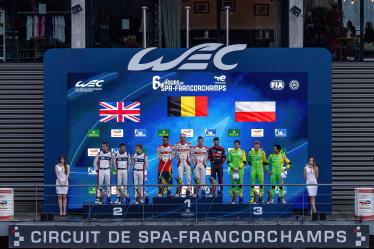 Podium - FIA WEC TotalEnergies 6h of Spa Francorchamps - Circuit de Spa Francorchamps - Stavelot - Belgium -