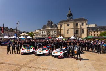 #5 PORSCHE PENSKE MOTORSPORT / Porsche 963 -  #75 PORSCHE PENSKE MOTORSPORT / Porsche 963 -  #6 PORSCHE PENSKE MOTORSPORT / Porsche 963 - 24h of Le Mans- Pesage - Place de la Republique - Le Mans - France -