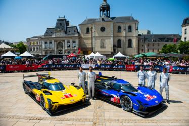 #3 CADILLAC RACING / Cadillac V-Series.R - #2 CADILLAC RACING / Cadillac V-Series.R - 24h of Le Mans- Scrutineering - Place de la Republique - Le Mans - France -