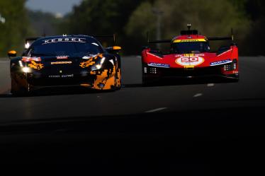 #50 FERRARI AF CORSE / Ferrari 499P -  #74 KESSEL RACING / Ferrari 488 GTE EVO - 24h of Le Mans- Test Day - Place de la Republique - Le Mans - France -