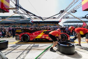 #51 FERRARI AF CORSE / Ferrari 499P - Pitstop Challenge - 24 Hours of Le Mans - Centenary Edition - Circuit de la Sarthe - Le Mans - France -