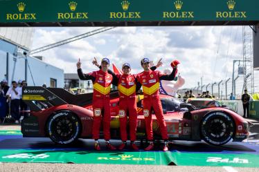 FERRARI AF CORSE - Antonio Giovanazzi (ITA) - FERRARI AF CORSE - Alessandro Pier Guidi (ITA) - FERRARI AF CORSE - James Calado (GBR) - 24 Hours of Le Mans - Centenary Edition - Circuit de la Sarthe - Le Mans - France -