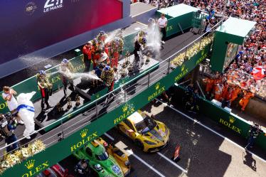 Podium 24 Hours of Le Mans - Centenary Edition - Circuit de la Sarthe - Le Mans - France -