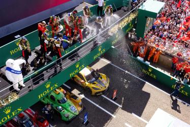 Podium 24 Hours of Le Mans - Centenary Edition - Circuit de la Sarthe - Le Mans - France -