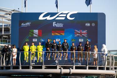 Podium - FIA WEC 6h of Monza - Autodromo Nazionale Monza - Monza - Italy -