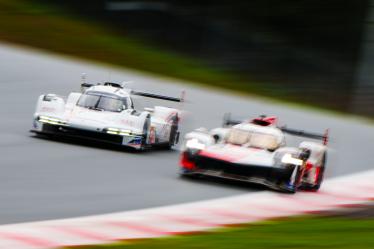 #99 PROTON COMPETITION / Porsche 963 - #8 TOYOTA GAZOO RACING / Toyota GR010 - Hybrid - FIA WEC 6h of Fuji - Fuji International Speedway - Gotemba - Japan -