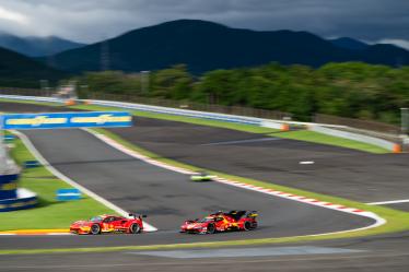 #21 AF CORSE / Ferrari 488 GTE EVO - #50 FERRARI AF CORSE / Ferrari 499P - FIA WEC 6h of Fuji - Fuji International Speedway - Gotemba - Japan -