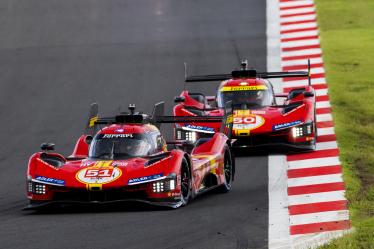 #50 FERRARI AF CORSE / Ferrari 499P - #51 FERRARI AF CORSE / Ferrari 499P - FIA WEC 6h of Fuji - Fuji International Speedway - Gotemba - Japan -