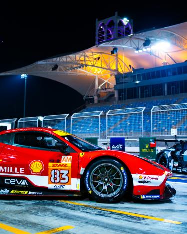 #83 RICHARD MILLE AF CORSE / Ferrari 488 GTE EVO - FIA WEC Bapco Energies 8h of Bahrain - Bahrain International Circuit - Sakhir - Bahrain -