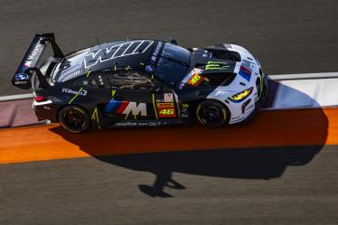 46 MARTIN Maxime (bel), ROSSI Valentino (ita), AL HARTHY Ahmad (omn) Team WRT, BMW M4 GT3 #46, action during the Prologue of the 2024 FIA World Endurance Championship, from February 24 to 26, 2024 on the Losail International Circuit in Lusail, Qatar - Photo Julien Delfosse / DPPI