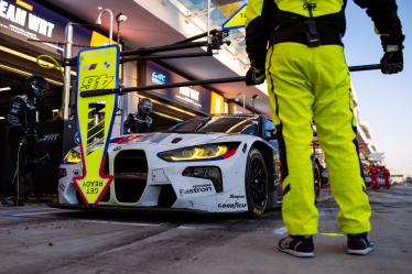 46 MARTIN Maxime (bel), ROSSI Valentino (ita), AL HARTHY Ahmad (omn) Team WRT, BMW M4 GT3 #46, action during the Prologue of the 2024 FIA World Endurance Championship, from February 24 to 26, 2024 on the Losail International Circuit in Lusail, Qatar - Photo Marius Hecker / DPPI