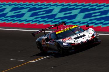 54 FLOHR Thomas (swi), CASTELLACCI Francesco (ita), RIGON Davide (ita), Vista AF Corse, Ferrari 296 GT3 #54, LM GT3, action during the Qatar Airways Qatar 1812 KM, 1st round of the 2024 FIA World Endurance Championship, from February 29 to March 02, 2024 on the Losail International Circuit in Lusail, Qatar - Photo Javier Jimenez / DPPI